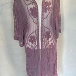 Forgotten Grace  Sheer Purple Kimono Photo 0