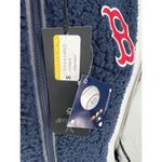 Antigua NWT Women's Boston Red Sox Small  Navy Blue Full Zip Sherpa Vest Photo 4