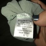 Oversized Boho Shirt, soft and flowy, pit to pit measurement is 25, length is 25, excellent condition Green Photo 4