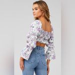 RAYS FOR DAYS TANYA TOP Purple Size L Photo 3