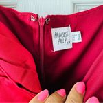 Princess Polly  Della Long Sleeve Mini Burgundy Dress Photo 5