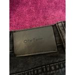 CIDER Baggy Wide Leg Jeans w Tie Details High Rise Black Size Large L Cargo Y2K Photo 4