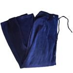 Charlotte Russe Velour Sweatpants - Size Junior 10, Navy Blue Photo 2