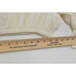We Wore What Women’s Cropped Poplin Top Ivory Puff Bell Sleeves Size Medium NWOT Photo 5