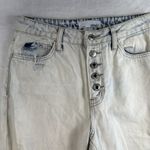 Vervet Sz 26 Flying Monkey Emma Mom Lightwash Jeans Straight Leg Denim Destroyed Blue Photo 3