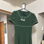 Vintage Style Green Dress Size M Photo 1