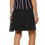 Theory Emmeris Ibisco Sweater Womens M Navy Striped Cotton Knit Short Sleeve Top Photo 1