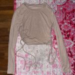 Abercrombie & Fitch Abercrombie Cropped Long Sleeve Top Photo 0