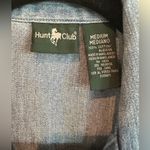 Hunt Club VTG blue denim button down sleeveless western shirt vest size medium Photo 3
