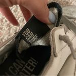 P448 John Leather Shoes White Copper Low Top Lace Casual Sneaker- Size 39 (9) Photo 5