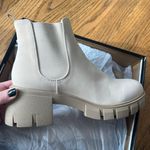 Platform booties Tan Size 7.5 Photo 0