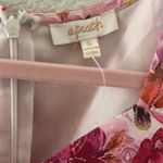 A.Peach Floral dress Photo 2