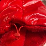 A New Day Red Puffer Vest Size M Photo 7
