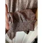 Anthropologie Women's Pink Metallic Shimmer Joggers Size M Elastic Waist… Photo 2