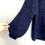 NEW Boden Navy Sparkle Ribbed V Photo 5