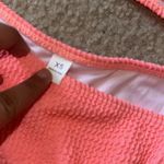 Women's One Shoulder Top with Mid Waist Two Piece swimsuit,XS NWOT coral pink Photo 9