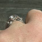 PAJ CZ 925 Sterling Silver Ornate Ring size 9 Photo 2