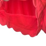 Torrid NWT Plus 14 neon Coral salmon orange Scalloped Edge Shorts pockets Photo 5