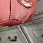 Isaac Mizrahi  Live  Coral Peach Leather‎ Large Purse Photo 8