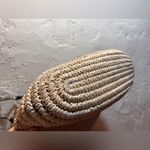 Brighton  Black and Natural Tan Woven Women’s Bag black and silver accents spring Photo 8