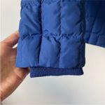 J.Crew Puffer Coat XS Blue Down Quilted Minimalist Preppy Old Money Ski Jacket Photo 9