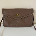 Etienne Aigner Vintage  Handmade Leather Tan Brown Shoulder Bag Clutch Photo 0