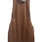 Urban Outfitters  Animal Print Faux Suede Lace Side Dress, New with Tags Photo 1