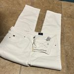 AG Adriano Goldschmied Women’s White Crop Jeans Photo 0