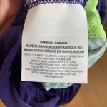 Nike  Women’s Neon Green Purple Running Dri-Fit Shorts Lined Brief Size Medium Photo 5