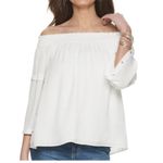 Jennifer Lopez Cold Shoulder Too White XXL EUC Photo 1