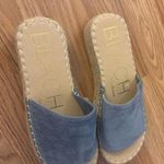 Beach By Matisse Raffia Platform Sandals Size 7M Tan Photo 1