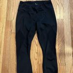 Athleta  Aura Sonar Capri Leggings Black sz XS Mesh Yoga Running Athletic Pants Photo 1