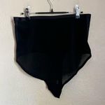 SKIMS NEW Sheer Sculpt High Waist Thong in Onyx Black 3X Photo 1