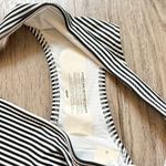 Aerie  Women's Printed Swim Bikini Bottom in True Black White Stripe Size M NWT Photo 3