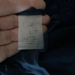 Alice + Olivia   Blue Lace Sequin Bead Sleeveless Mini Dress Keyhole Back XS S Photo 12