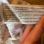 Hollister Two Piece Tank Top and Skirt Set, White and Gold Stripe, Size M Photo 13