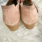 1. State  | Arnet Pink Leather Cutout Pointed Toe Ankle Booties Boots | Size 8.5 Photo 5