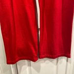 Gap NWT Size XXL Red Pull On Drawstring Elastic Waist Wide Leg Knit Lounge Pants Photo 3