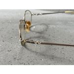 Elle  Eyeglasses Frames ONLY Women's  Gold Metal Full Rim Oval 50-18-135 Photo 3