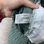 Universal Threads Universal Thread Womens XS‎ Green Smocked Waist Linen Blend Casual Shorts Photo 2