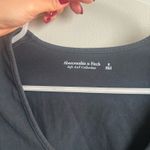 Abercrombie & Fitch Abercrombie Black Bodysuit Long Sleeve Photo 2