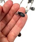 8 Other Reasons  - Bail Layered Necklace in Metallic Silver Photo 1