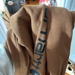 Carhartt  Loose Fit Hoodie logo graphic sleeve tan brown xs Photo 3