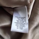 Banana Republic  Linen Mini Above Knee Belted Lined Skirt Tan Beige Small Photo 5