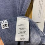 Treasure & Bond  Long Sleeve Blue Gray Heather Ringer Shirt - Size XS Photo 3