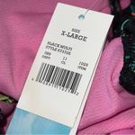 BEACH BETTY NWT Women’s Size XL Black Floral Lace Up Back One Piece Swimsuit Photo 3