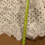 Zimmermann NWT 2016 linen white Empire black Dot Apron midi high low Dress AUSZ2 Photo 9