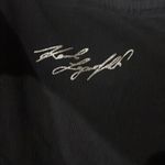 Karl Lagerfeld Black Embellished Short Sleeve Tee Photo 8