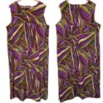 R&K Originals Vintage Sleeveless Midi Dress Purple Size 22W Photo 1