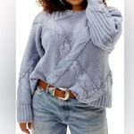 For Love & Lemons Women's Carley Cropped Sweater Size Medium Photo 0